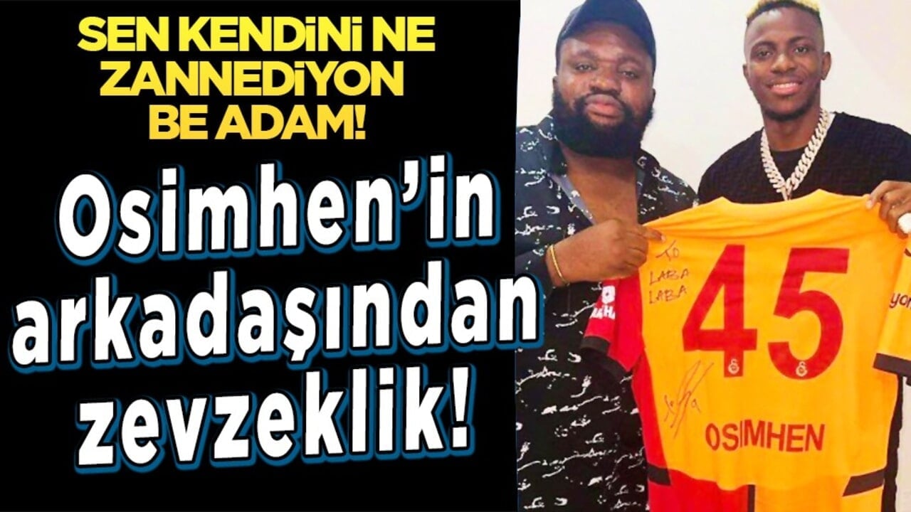 Buchi Laba'dan zevzeklik! Osimhen'in arkadaşından TFF'ye tepki: Kulüplerinizi koruyun!