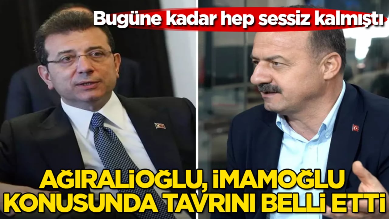 Bugüne kadar hep sessiz kalmıştı! Yavuz Ağıralioğlu, İmamoğlu konusunda tavrını belli etti