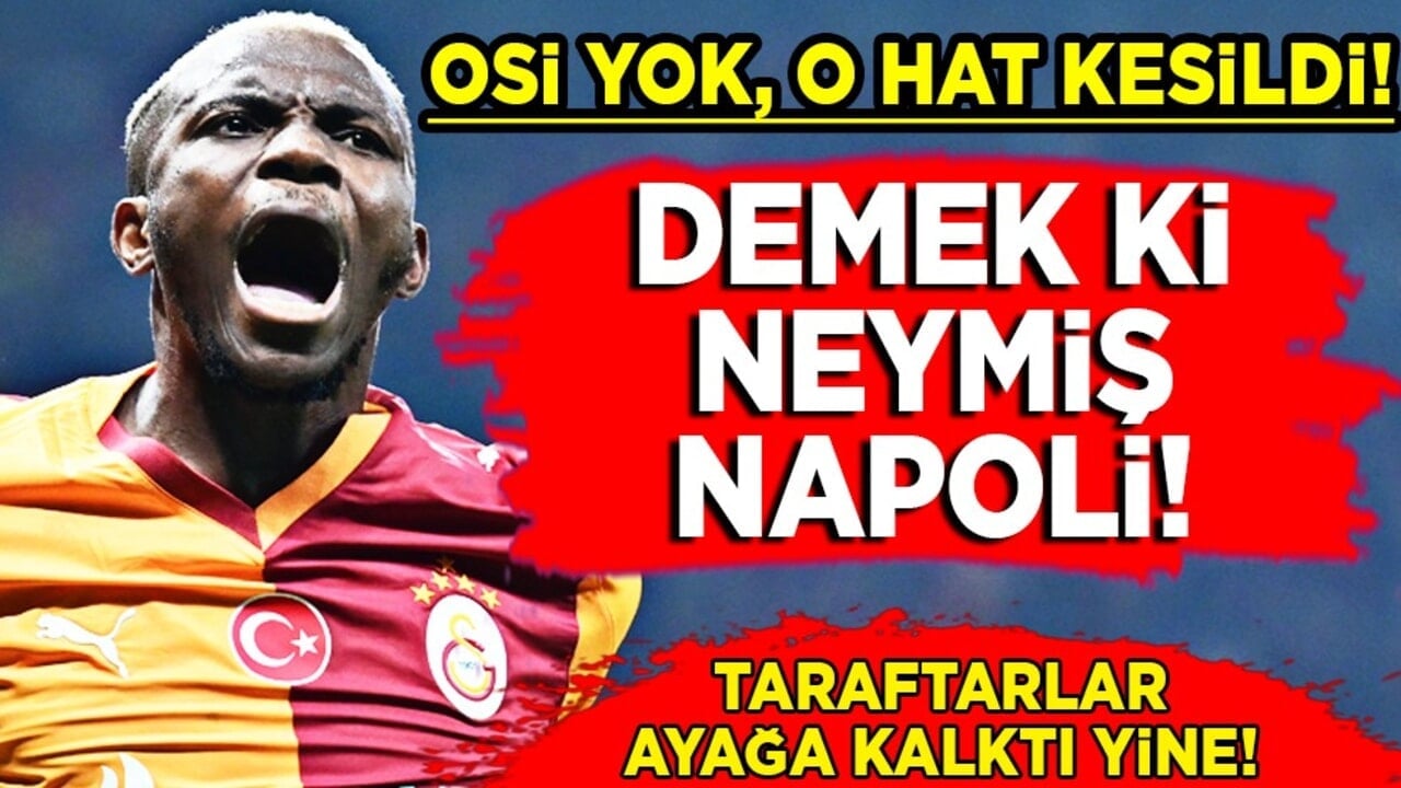 Bunu duyan İtalyanlar çok şaşıracak çok… Napoli, Osimhen'e ağlıyor! Tüm takım ancak Nijeryalı kadar