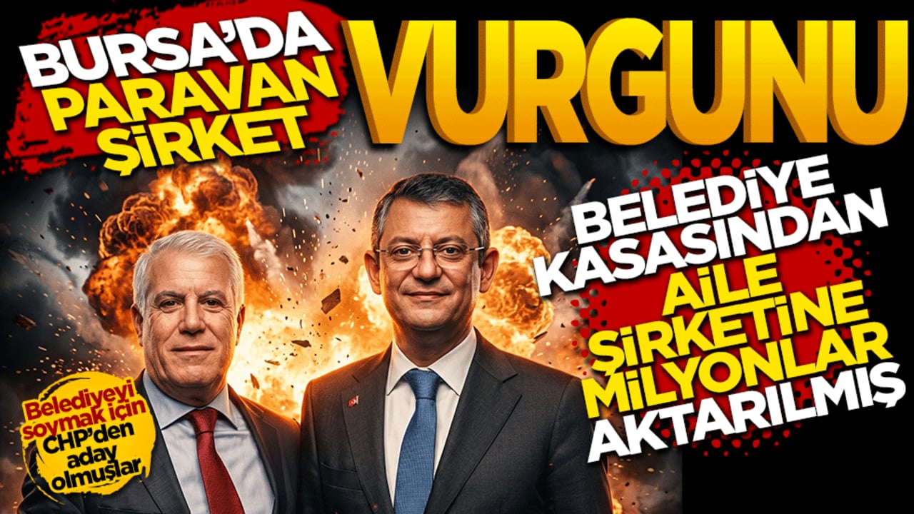 Bursa’da paravan şirket vurgunu: Belediye kasasından aile şirketine milyonlar aktarılmış
