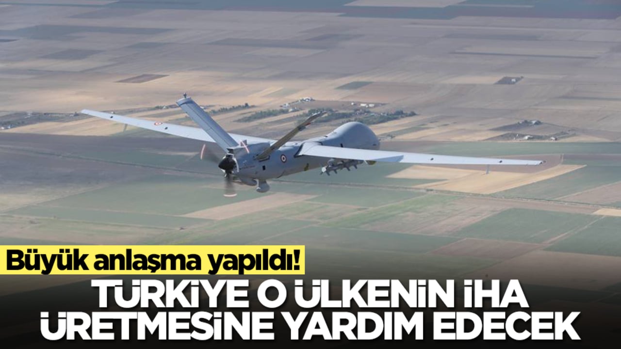 Büyük anlaşma yapıldı: Türkiye o ülkenin Türk İHA'sını üretmesine yardım edecek