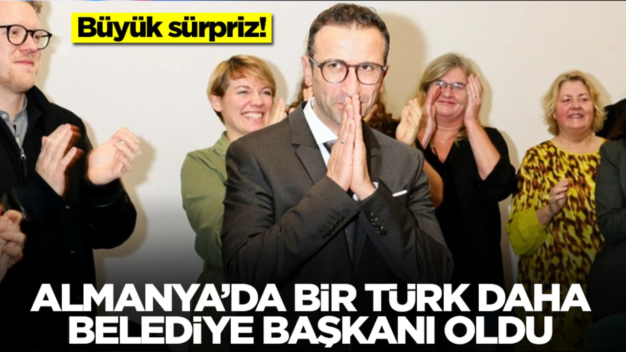 Büyük sürpriz! Almanya'da bir Türk daha belediye başkanı oldu