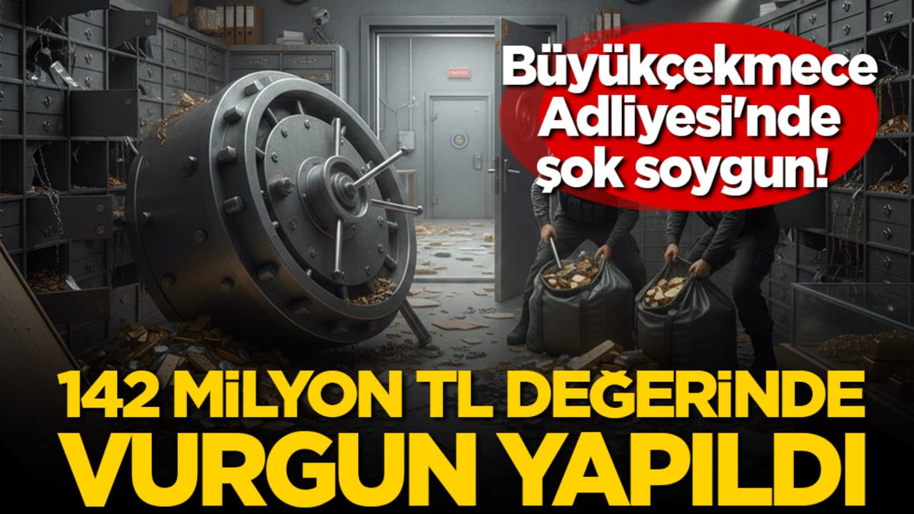 Büyükçekmece Adliyesi'nde şok soygun! 142 milyon TL değerinde vurgun yapıldığı iddia edildi