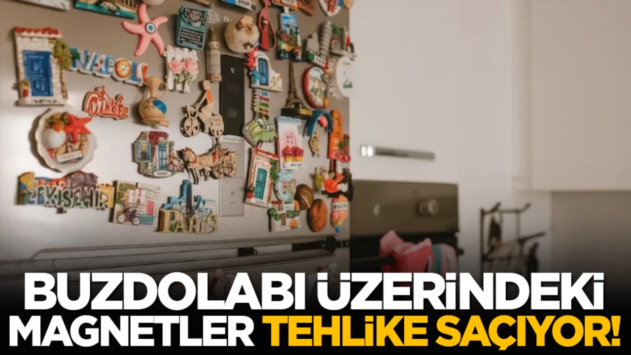 Buzdolabı Üzerindeki Magnetler Tehlike Saçıyor!