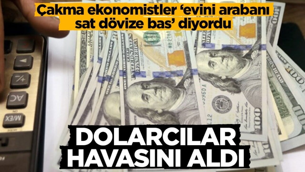Çakma ekonomistler ‘evini arabanı sat dövize bas’ diyordu! Dolarcılar havasını aldı