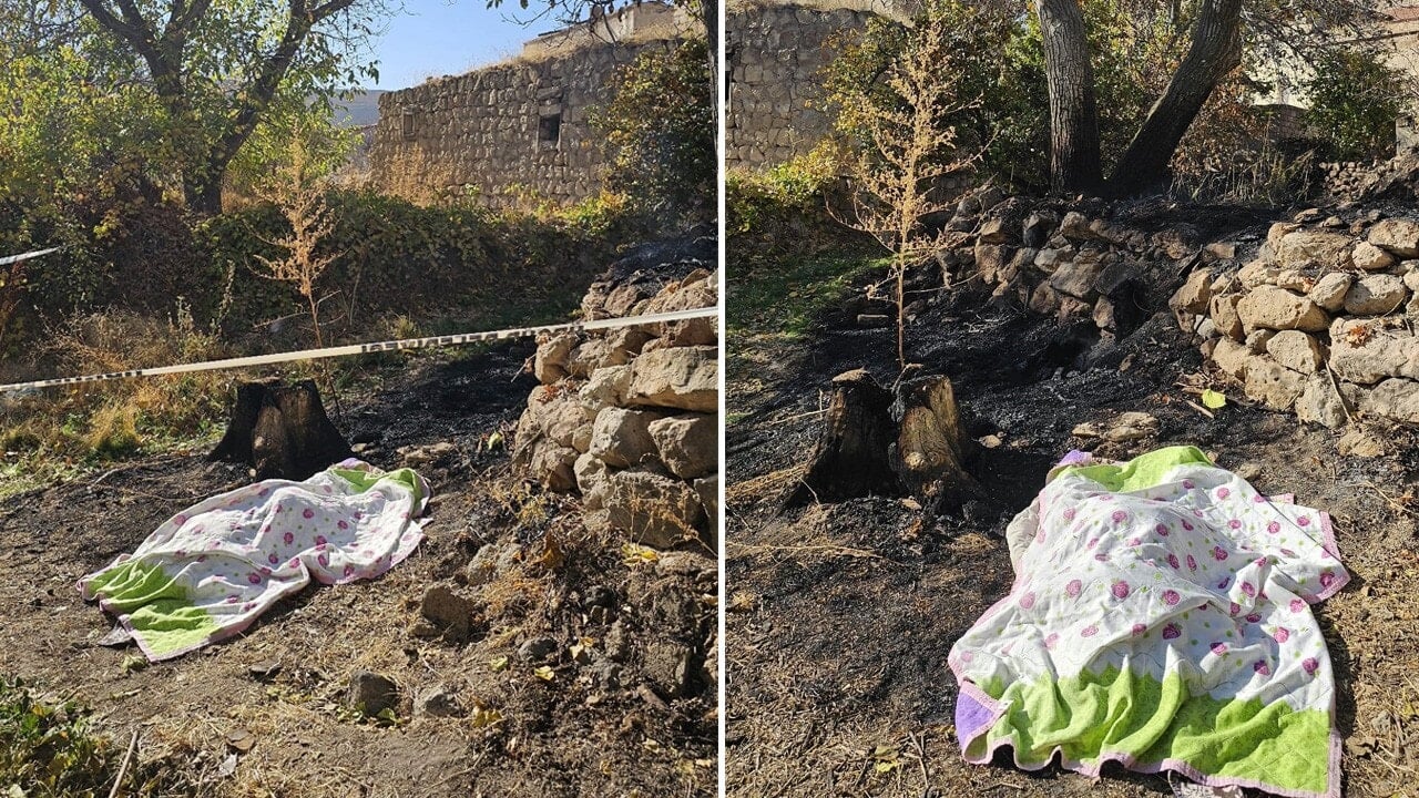 Çakmağı ölüme çaktı! Bahçedeki otları yaktı, kendisi de yanarak öldü