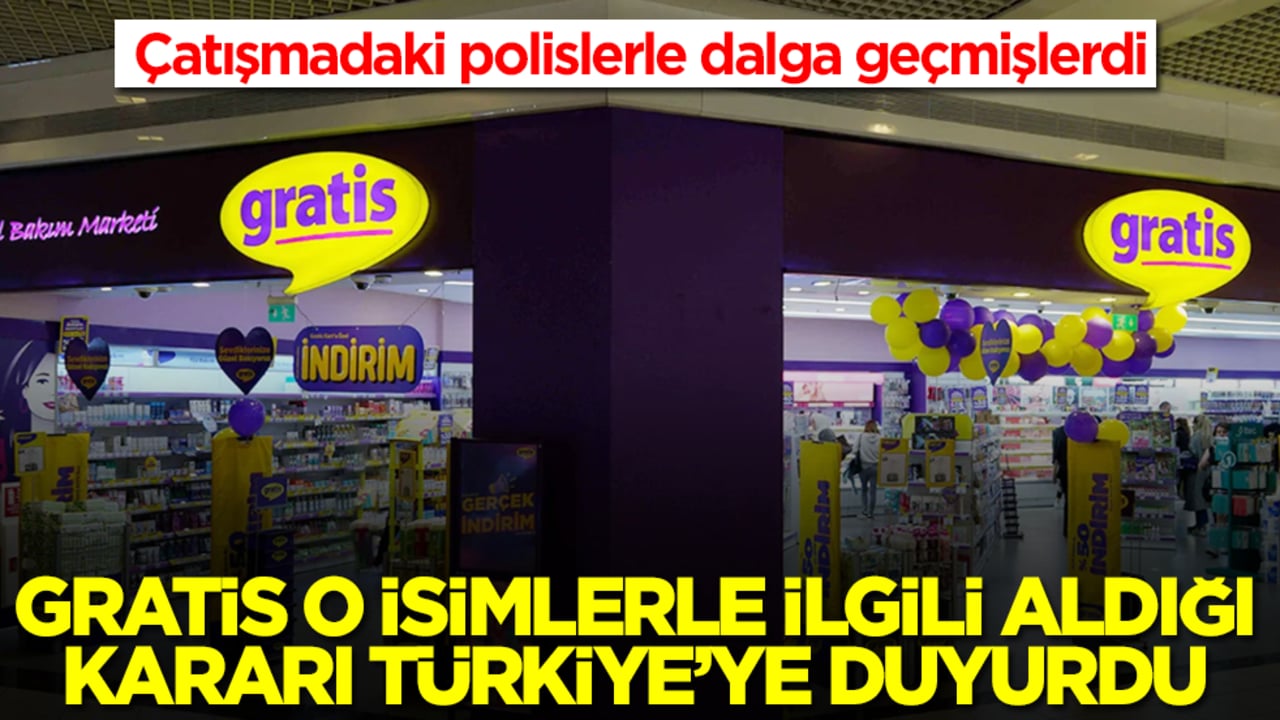 Çatışmadaki polislerle dalga geçmişlerdi! Gratis o isimlerle ilgili aldığı kararı Türkiye'ye duyurdu