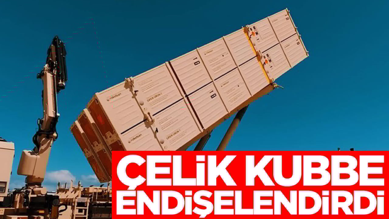 Çelik Kubbe endişelendirdi