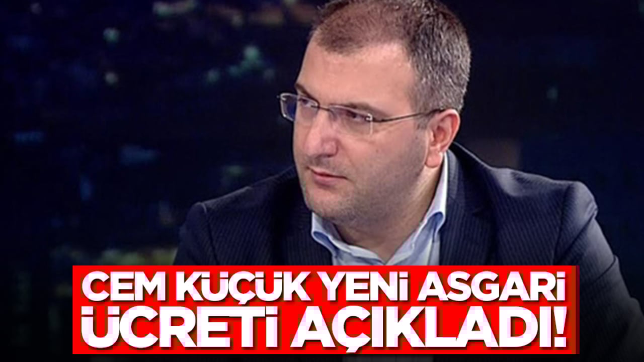 Cem Küçük yeni asgari ücreti açıkladı
