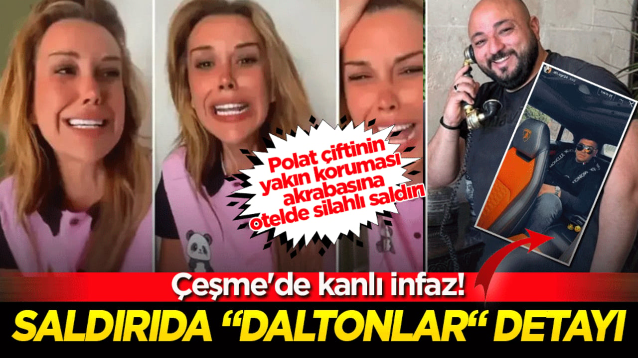 Çeşme'de kanlı infaz! Polat çiftinin yakın korumasına otelde silahlı saldırı