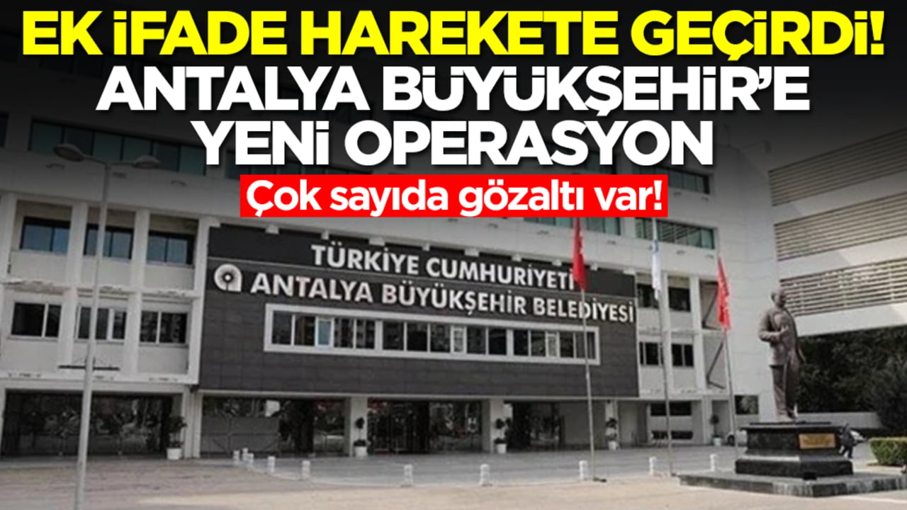 CHP belediyeye operasyon: Çok sayıda gözaltı var