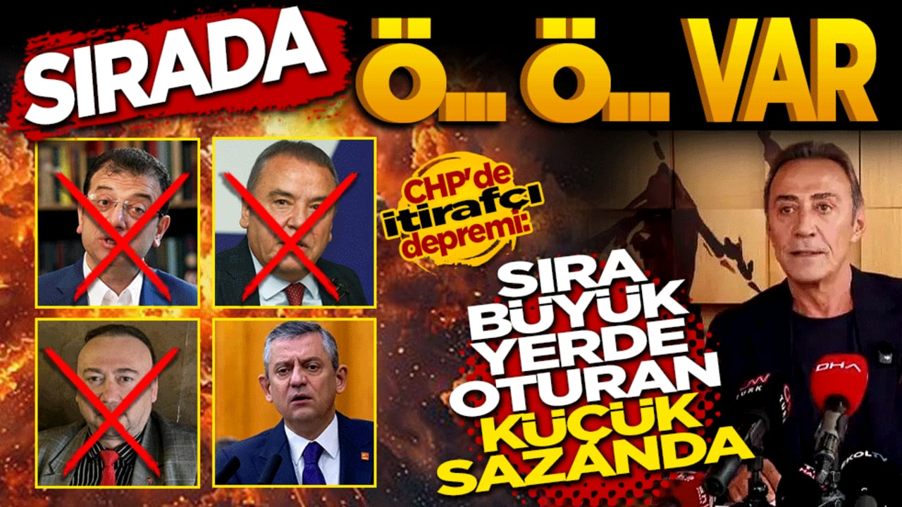 CHP'de itirafçı depremi: "Sıra küçük sazanda!"