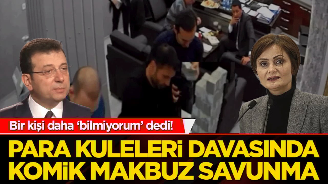 Bir kişi daha ‘bilmiyorum’ dedi! Para kuleleri davasında komik makbuz savunma