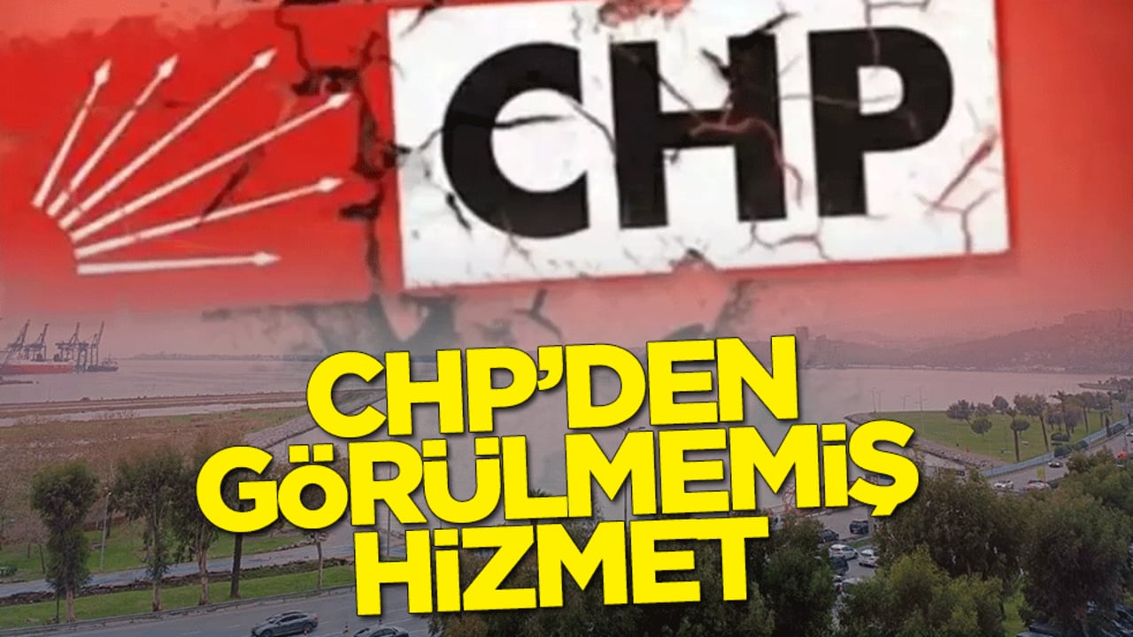 CHP'den görüşmemiş hizmet! İzmir Körfezi’ni kötü koku sardı
