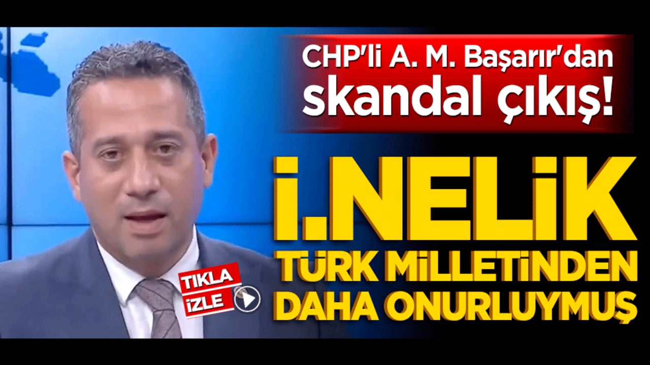 CHP'li A. M. Başarır'dan skandal çıkış! Milletin ahlak değerleriyle alay ettiler
