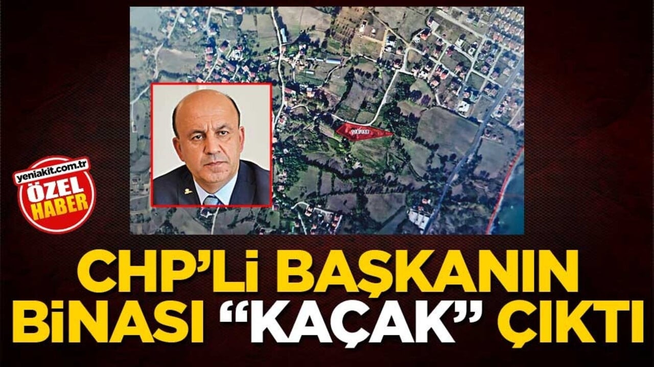 CHP’li başkanın binası "kaçak" çıktı