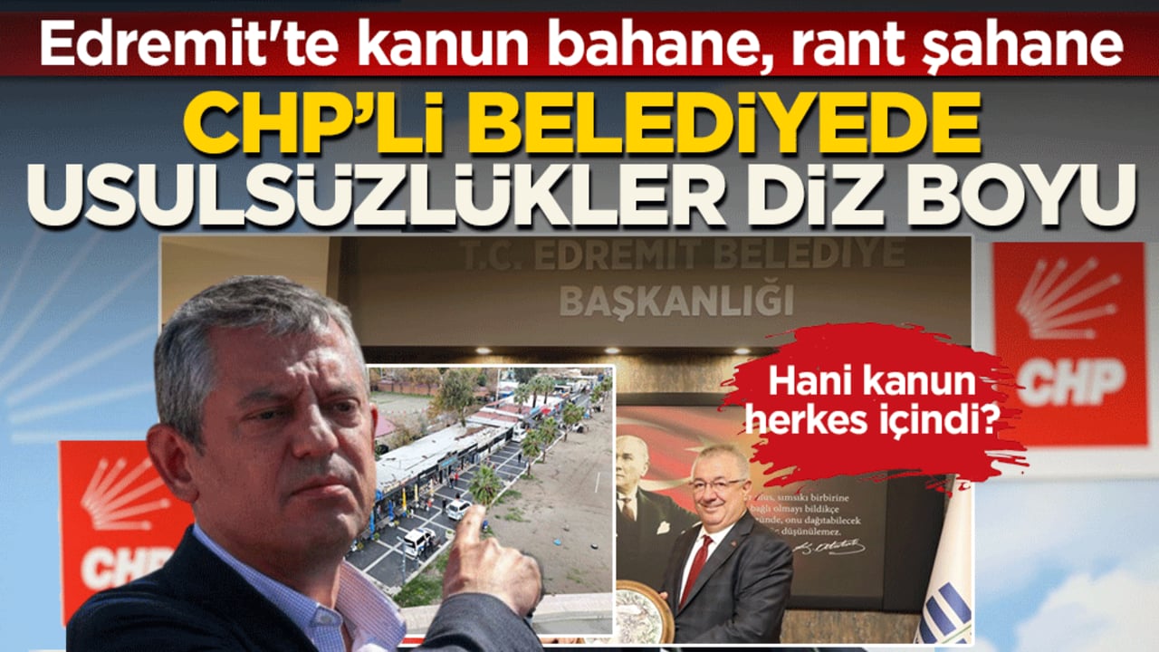 CHP’li Edremit Belediyesi’nde usulsüzlükler diz boyu! AK Parti’li Ertaş’tan sert tepki: Danışıklı dövüş mü yapıyorsunuz?
