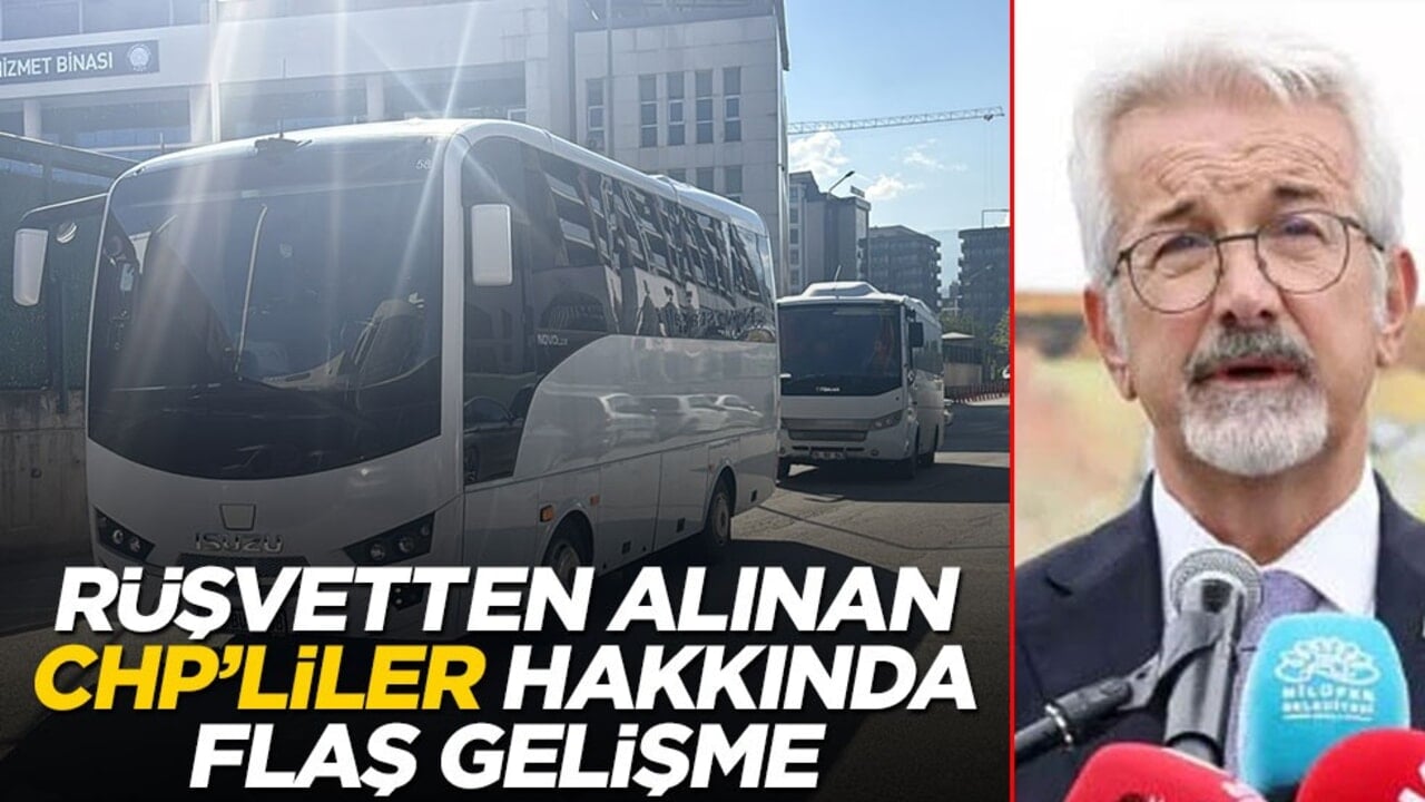 CHP’li isim rüşvetten gözaltına alınmıştı… Flaş gelişme!