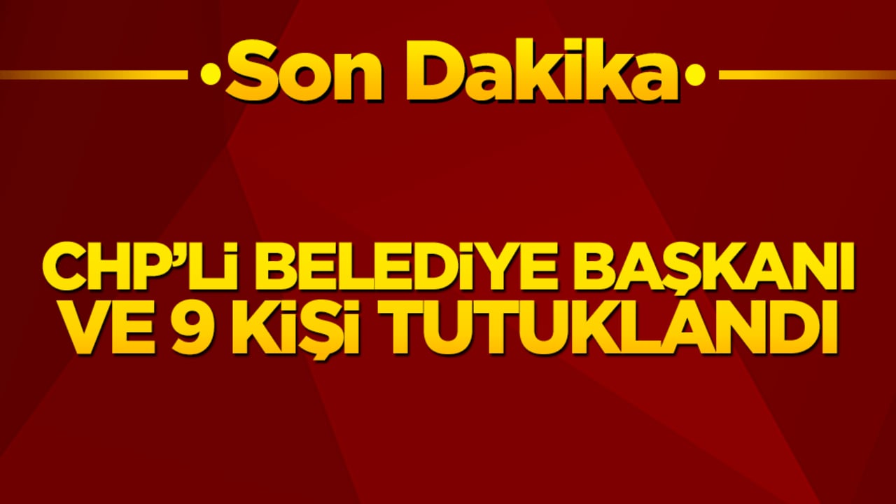 CHP'li Silifke Belediyesi'nde yolsuzluk patladı! Belediye başkanı dahil 9 kişi tutuklandı!