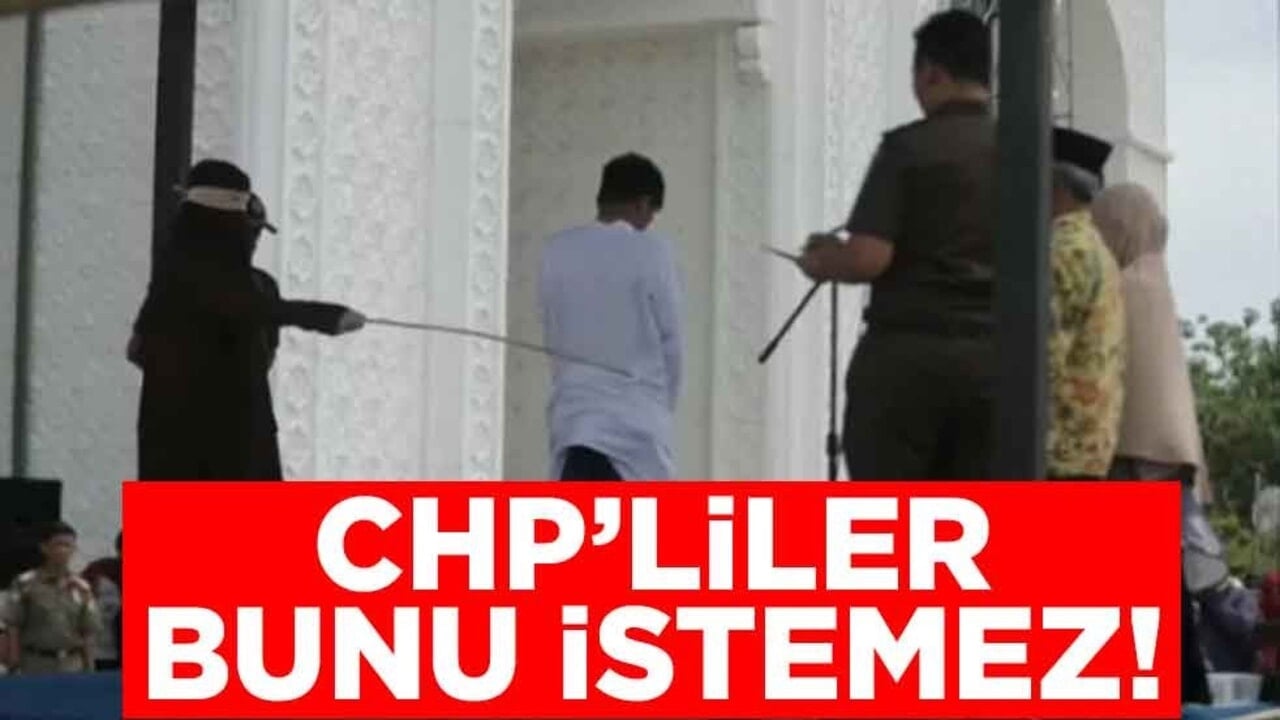 CHP’liler bunu istemez! Fuhuşa meydanda 100’er kırbaç
