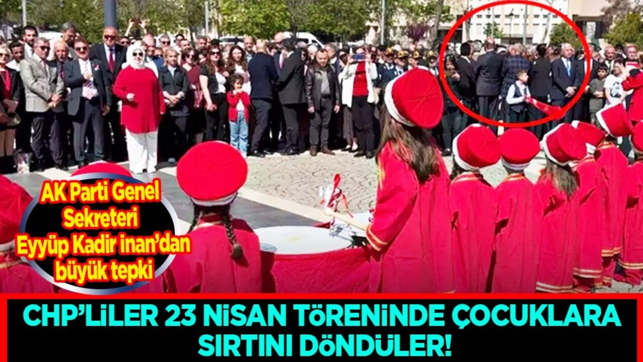 CHP'lilerden 23 Nisan'da büyük terbiyesizlik! Gaziantep'teki skandala tepkiler çığ gibi...