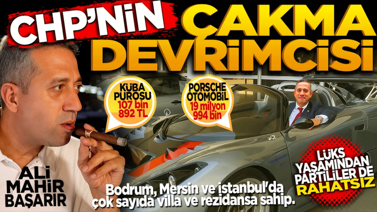 CHP’nin çakma devrimcisi! Lüks yaşamından partililer de rahatsız