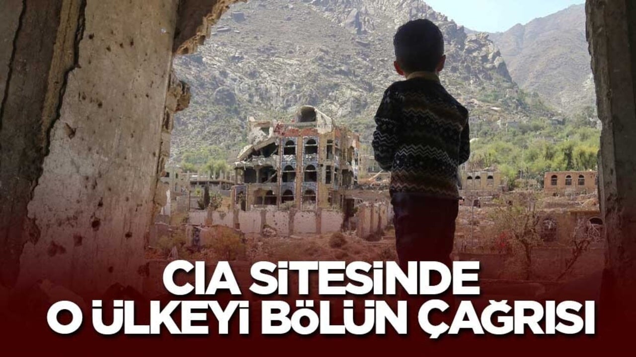 CIA sitesinde o ülkeyi bölün çağrısı