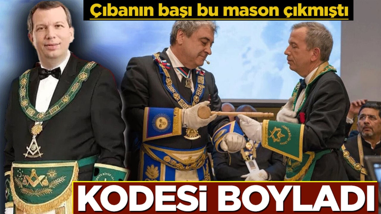 Çıban başı bu mason çıkmıştı... Remzi Sanver de kodesi boyladı!