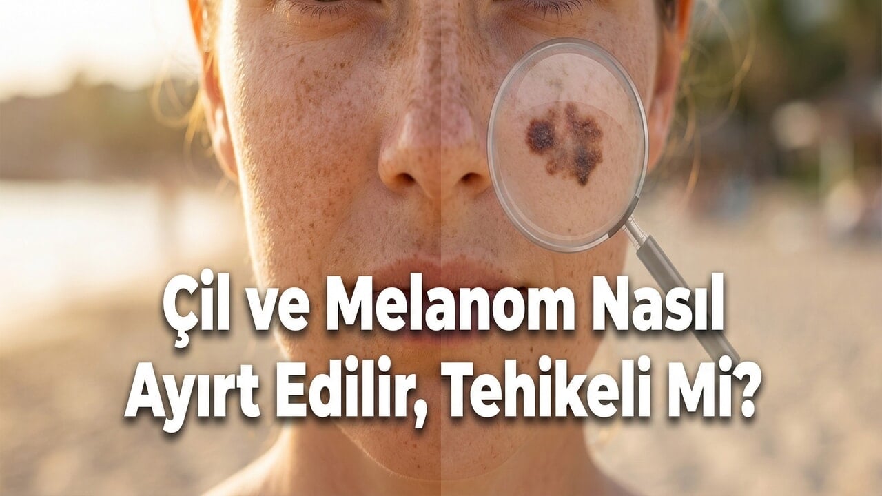 Çil mi Melanom mu? Vücuttaki Lekeler Nasıl Ayırt Edilir?
