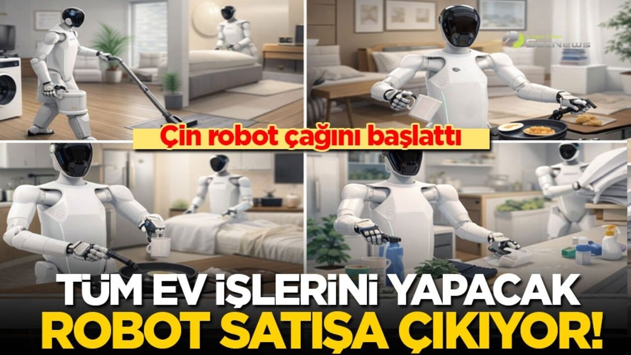 Çin robot çağını başlattı! Tüm ev işlerini yapacak robot satışa çıkıyor!