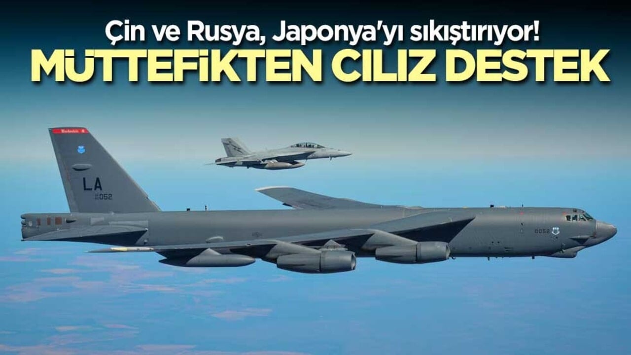 Çin ve Rusya, Japonya'yı sıkıştırıyor! Müttefikten cılız destek