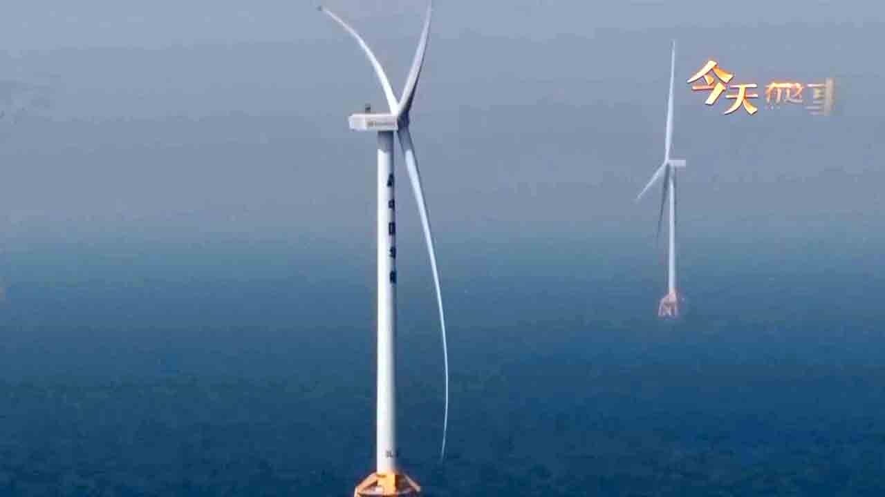 Çin’in dev deniz rüzgar santrali faaliyette