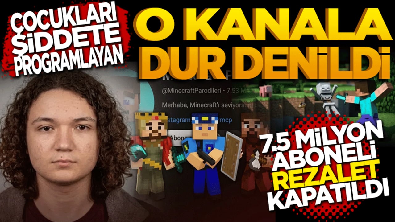 Çocukları şiddete programlayan o kanala dur denildi: 7,5 milyon aboneli rezalet kapatıldı!