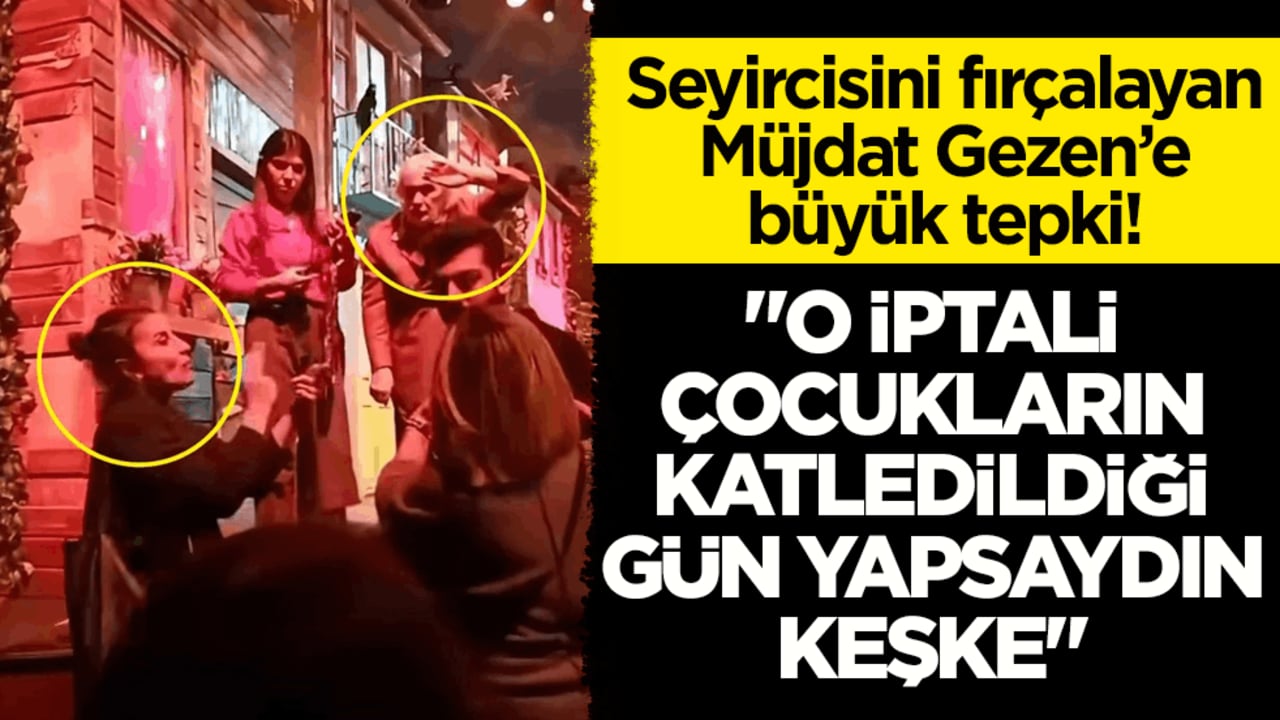 Çocukların katledildiği gün gösteriyi iptal etmemişti! Seyircisini fırçalayan Müjdat Gezen’e tepkiler artıyor