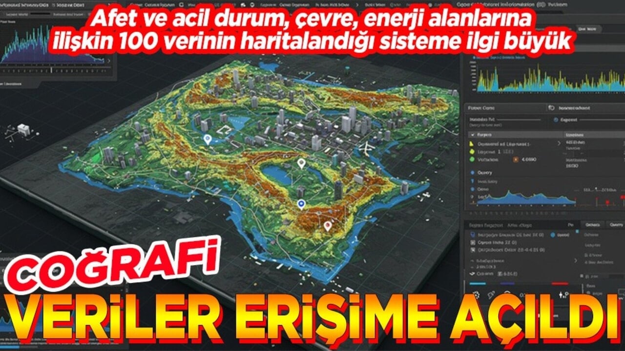 Coğrafi verilere erişim açıldı