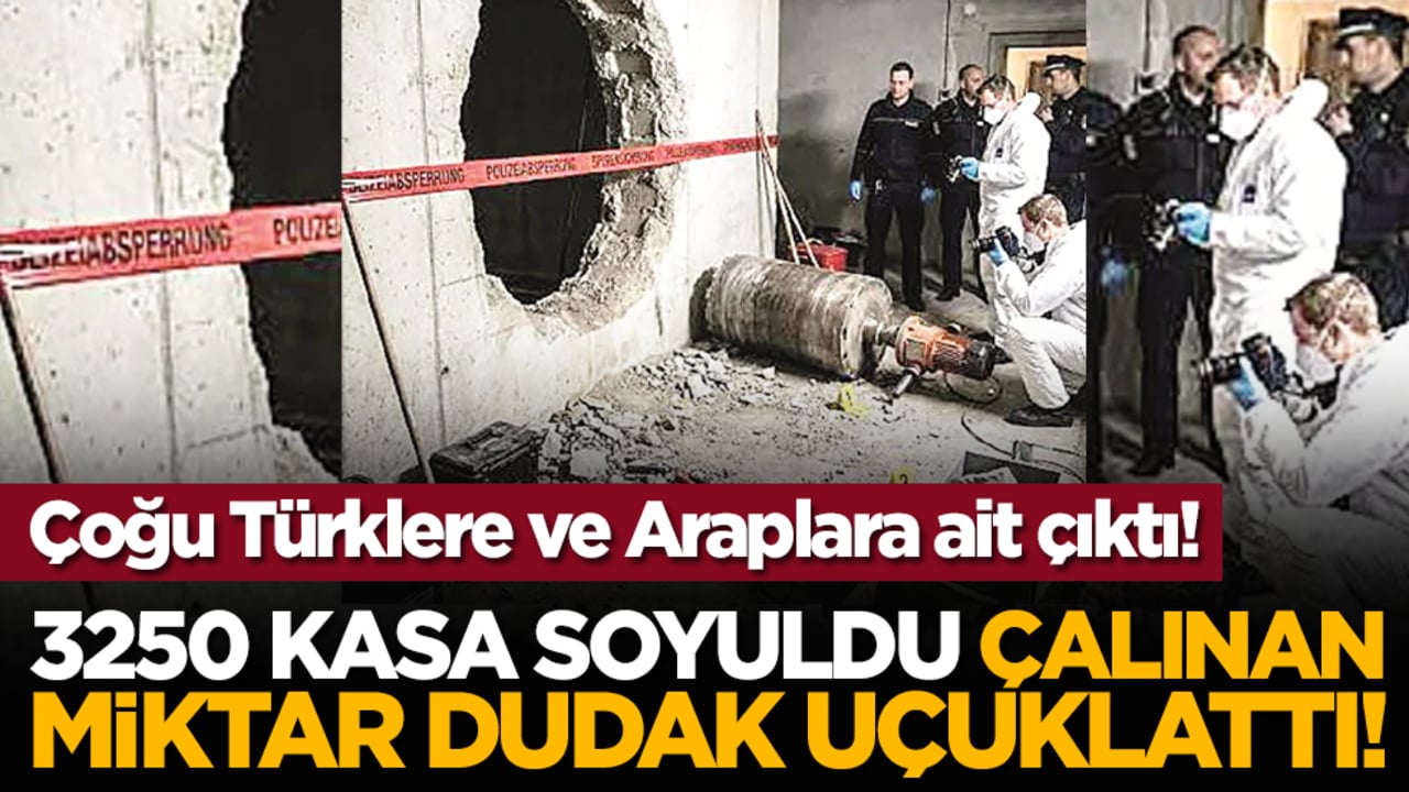 Çoğu Türklere ve Araplara ait çıktı! 3250 kasa soyuldu çalınan miktar dudak uçuklattı!