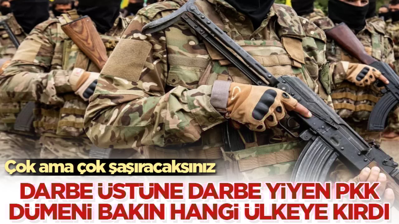 Çok ama çok şaşıracaksınız! Darbe üstüne darbe yiyen PKK, dümeni bakın hangi ülkeye kırdı