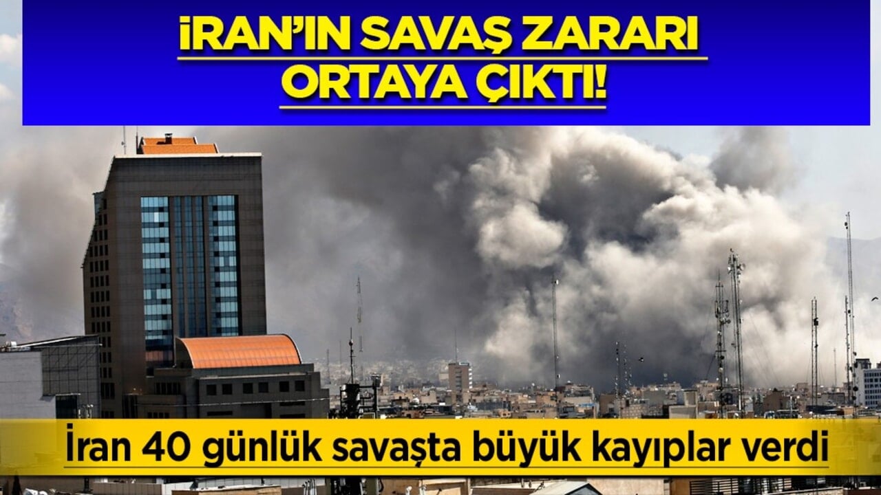 Çok konuşulacak rakamlar: İran’ın savaş zararı 145 milyar dolar! Büyük yıkım