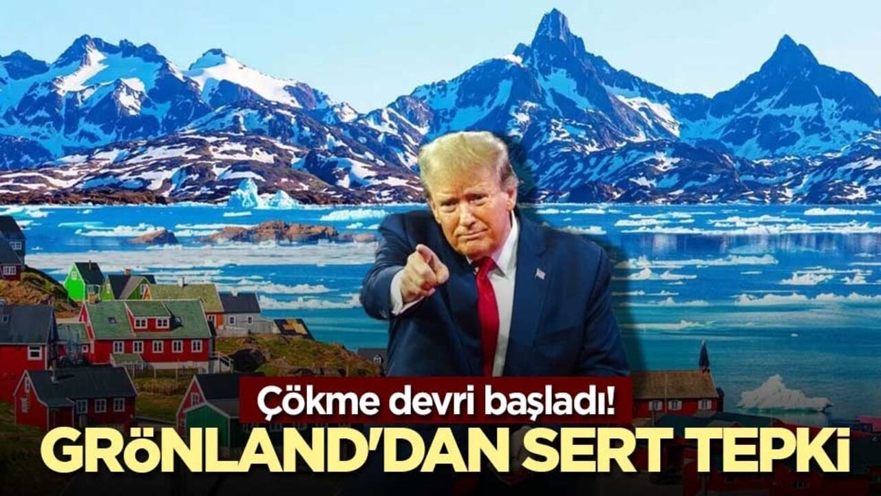 Çökme devri başladı! Grönland'dan sert tepki