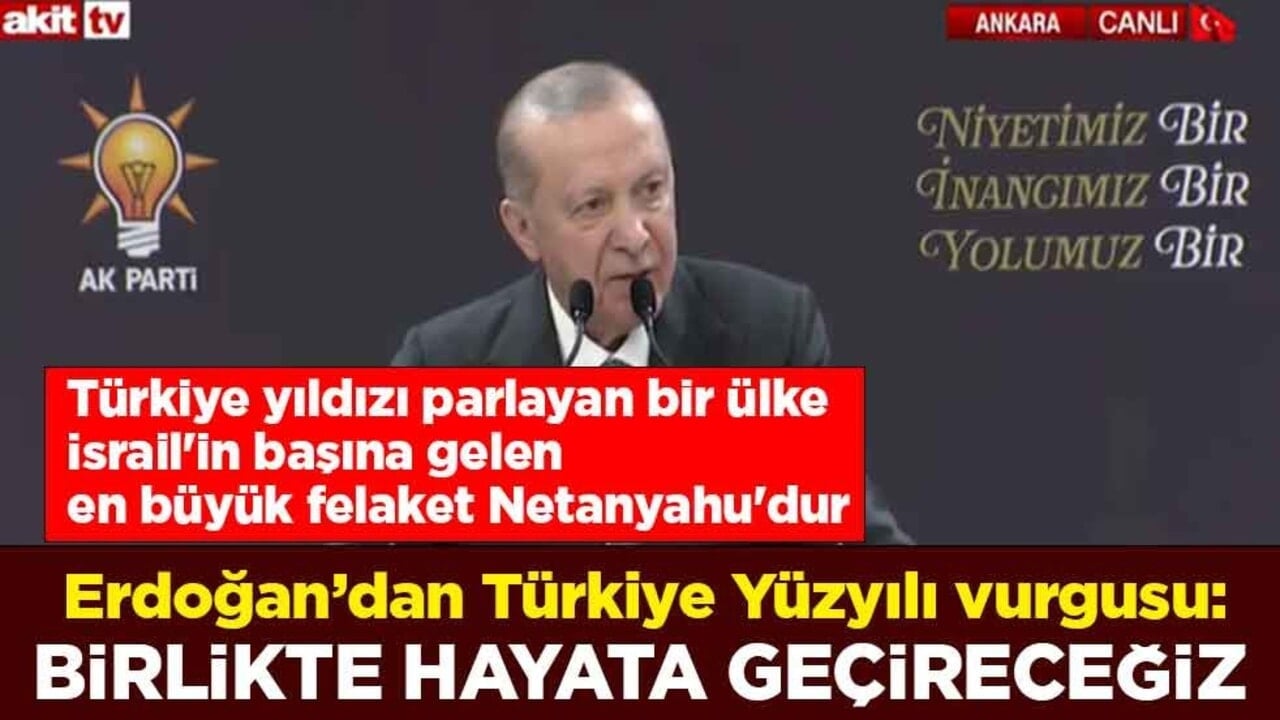 Cumhurbaşkanı Erdoğan'dan Türkiye Yüzyılı mesajı: Hayata geçireceğiz