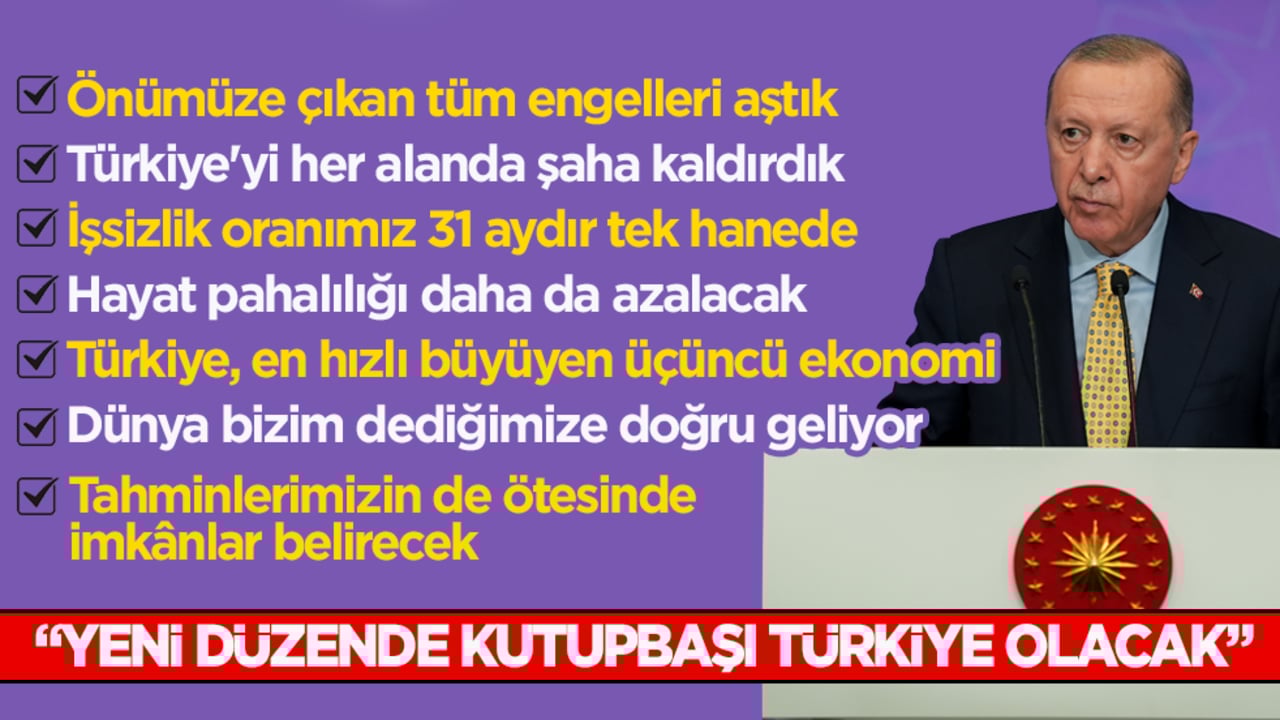 Cumhurbaşkanı Erdoğan: Mandacı ekonomistlere asla kulak vermeyin
