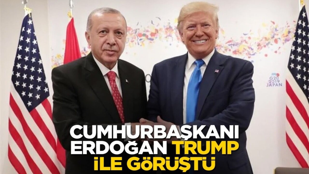 Cumhurbaşkanı Erdoğan, Trump ile görüştü