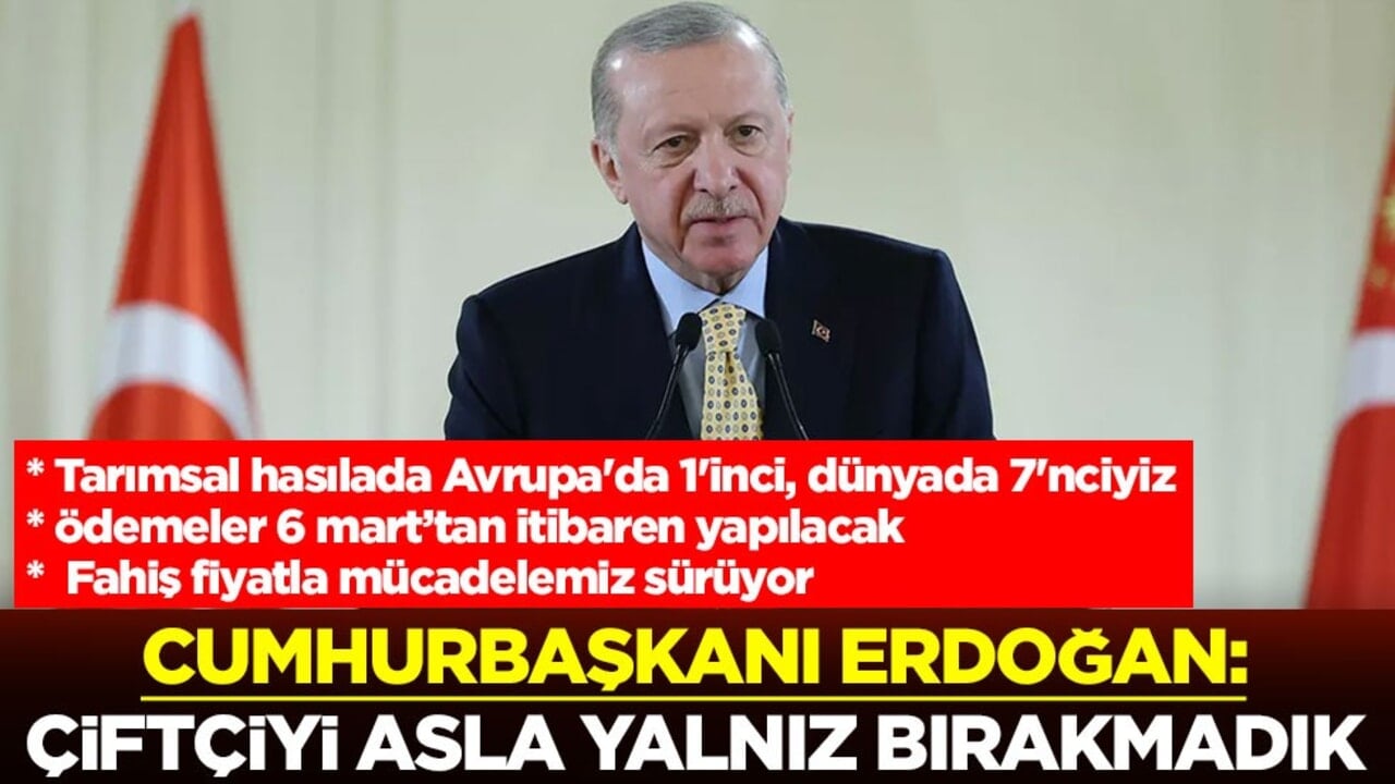 Cumhurbaşkanı Erdoğan'dan çiftçiler ile iftar programında önemli mesajlar: Çiftçiyi asla yalnız bırakmadık