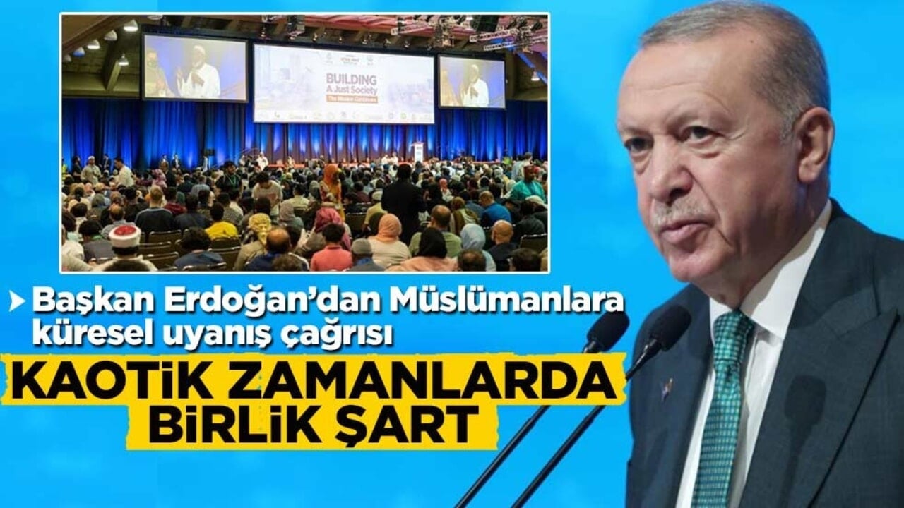 Cumhurbaşkanı Erdoğan’dan küresel uyanış çağrısı: Kaotik zamanlarda birlik şart