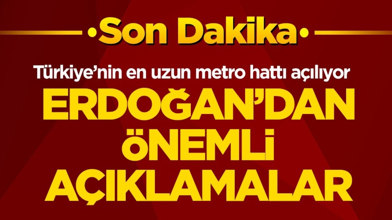 Cumhurbaşkanı Erdoğan’dan önemli açıklamalar
