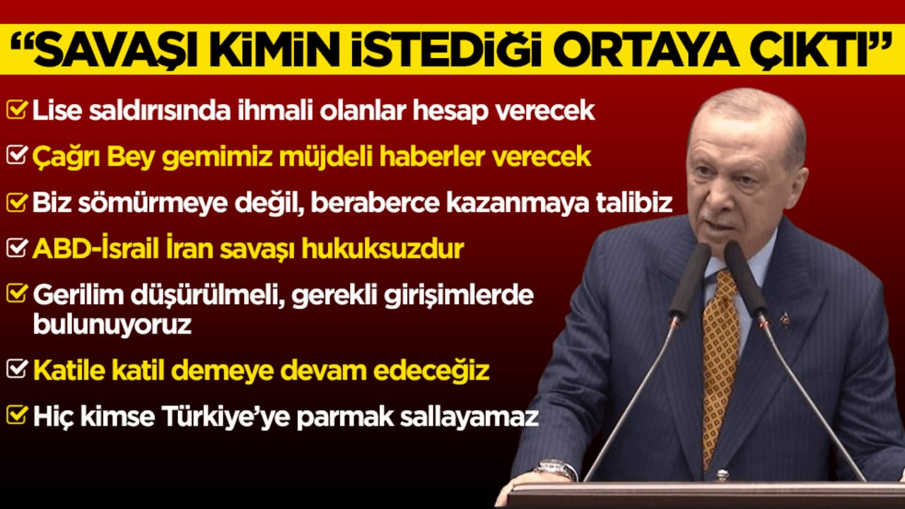 Cumhurbaşkanı Erdoğan: Hiç kimse Türkiye’ye parmak sallayamaz