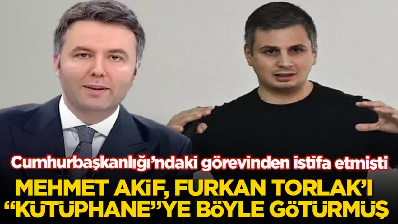 Cumhurbaşkanlığı’ndaki görevinden istifa etmişti! "Uyuşturucu"dan tutuklanan Mehmet Akif Ersoy, Furkan Torlak’ı "Kütüphane"ye böyle götürmüş