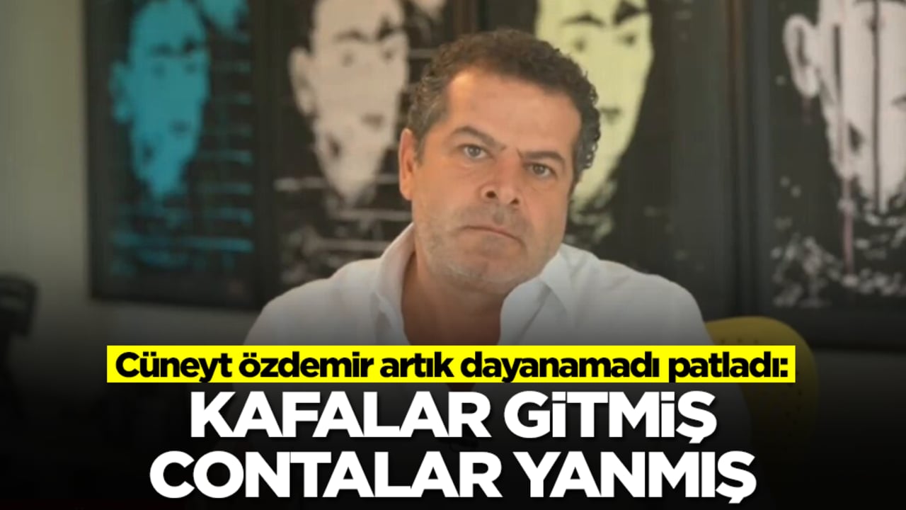Cüneyt Özdemir artık dayanamadı patladı: Kafalar gitmiş, contalar yanmış