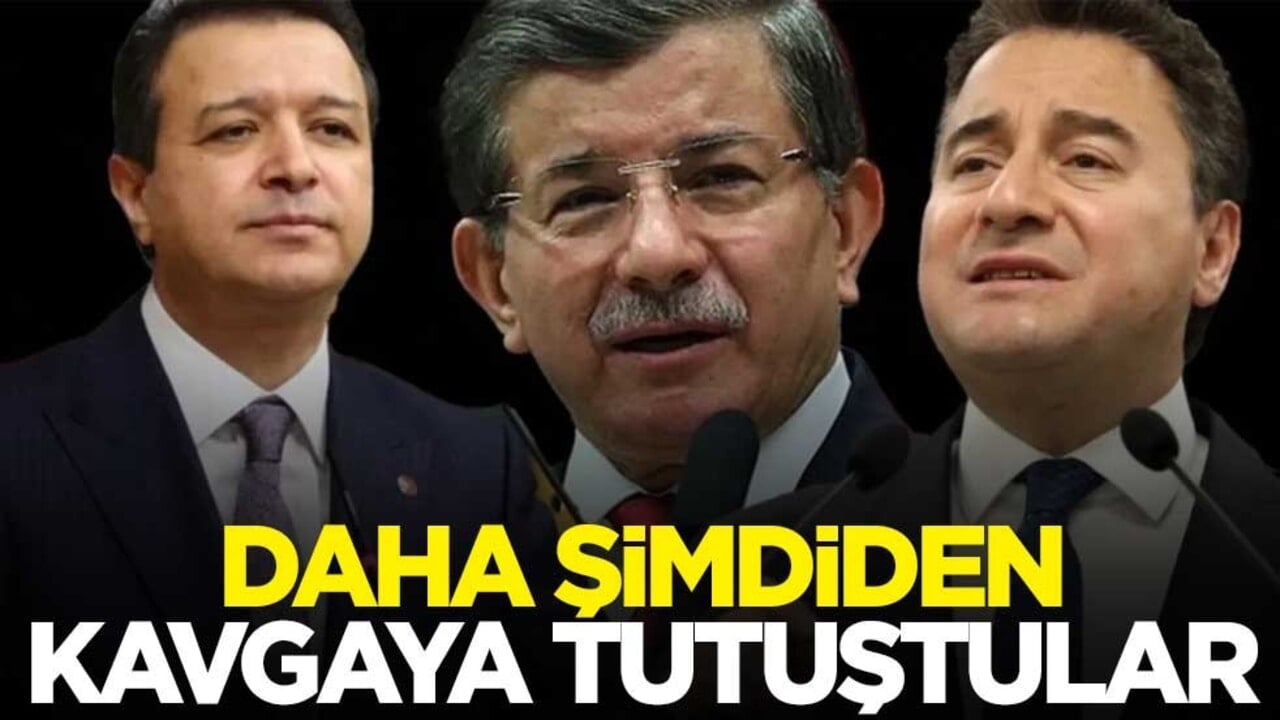 Daha şimdiden kavgaya tutuştular