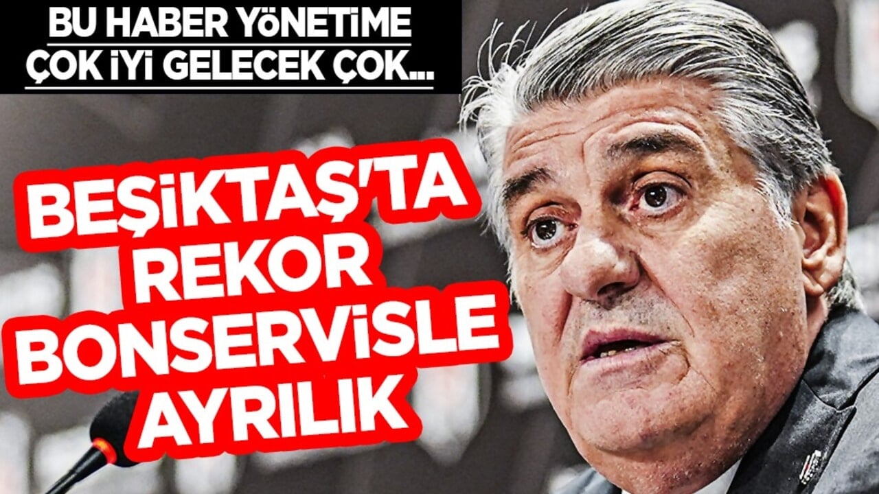 Daha yeni başlamışlardı ve işi bitirdiler! Haydi hayırlısı olsun Beşiktaş için... 